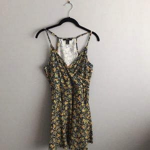 H&M floral wrap dress. Size medium